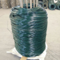 Factory Low carbon steel wire with plastic coated pvc wire/ pvc coated iron wire